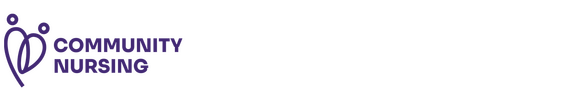 Logo von Community Nursing in lila